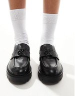 flatform loafer in black