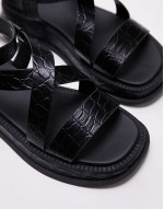 Jasmine chunky sandal in black